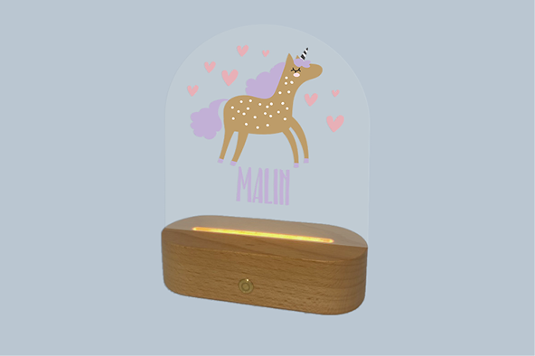 Foto Nachtlicht «Einhorn»