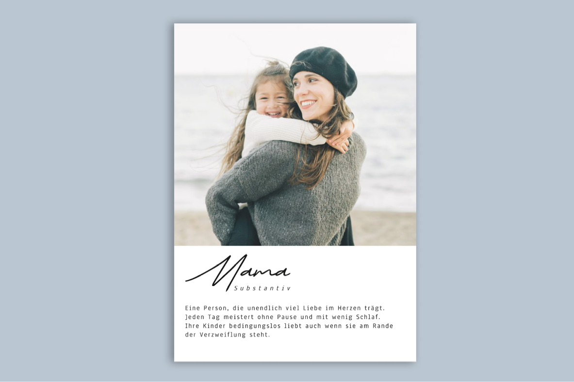 Fotoposter «Definition Mama»