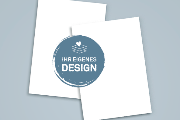 «Eigenes Design hoch»