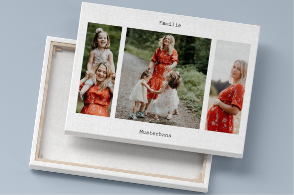 Fotoleinwand «Familie»