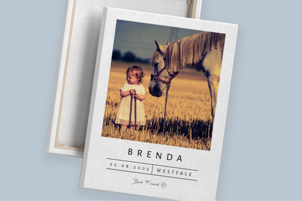 Fotoleinwand «Brenda»