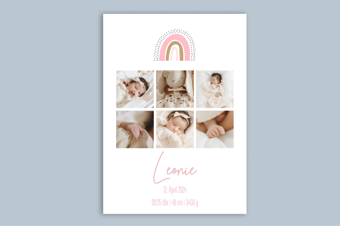 Poster zur Geburt «Leonie»